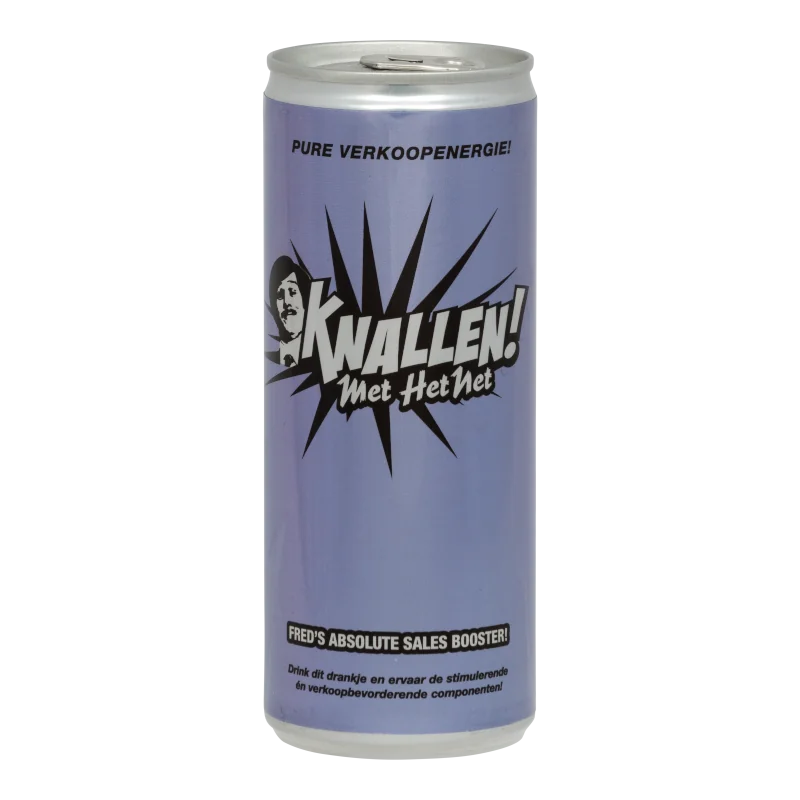 Water Concepts – Dose Energy Drink mit Logo und Etikett