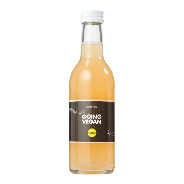 Water Concepts - Flasche Fruchtsaft Apfel-Ingwer mit Logo und Etikett