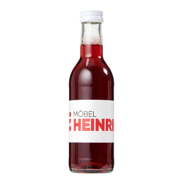 Water Concepts - Flasche Fruchtsaft Apfel-Kirsche mit Logo und Etikett
