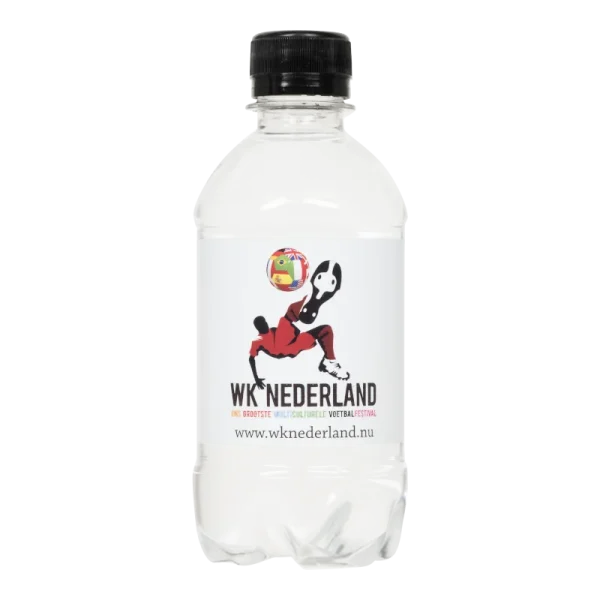 Water Concepts – Schraubverschluss für Wasserflaschen mit Logo und Etikett