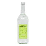 Water Concepts – Glaswasserflasche mit Logo und Etikett