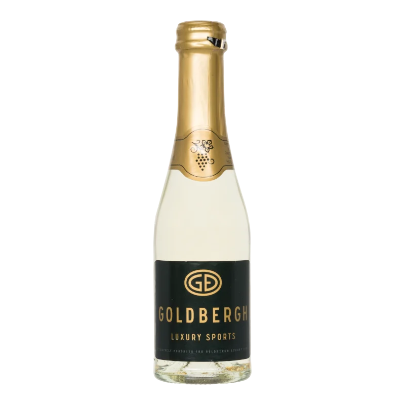 Water Concepts – Flasche Secco Gold Wein mit Logo und Etikett