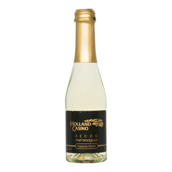 Water Concepts – Flasche Secco Gold Wein mit Logo und Etikett