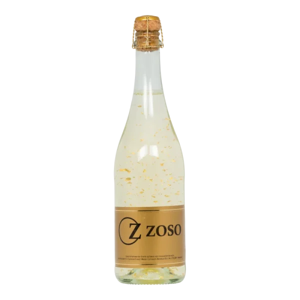 Water Concepts - Flasche Sekt Goldwein mit Logo und Etikett