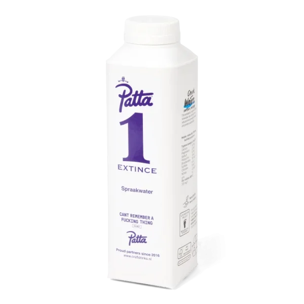 Water Concepts – Wasserflasche aus Pappe mit Logo und Aufdruck