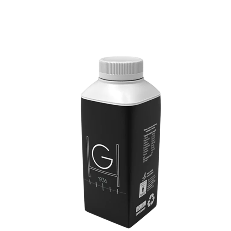 Water Concepts – Wasserflasche aus Pappe mit Logo und Aufdruck